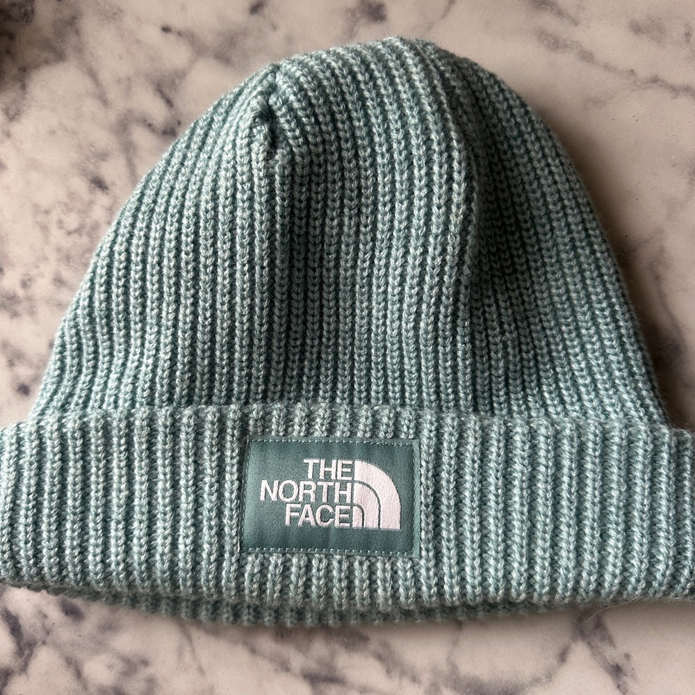 The North Face Teal Knit Beanie